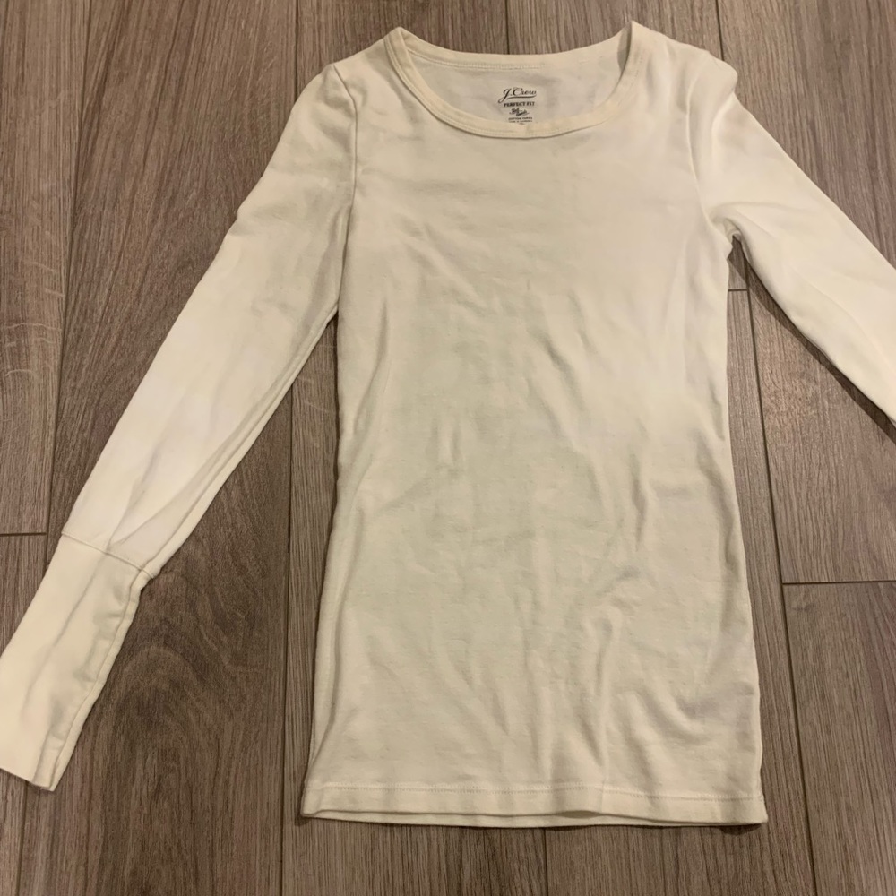 J. Crew Perfect Fit Knit Goods Slim long sleeve